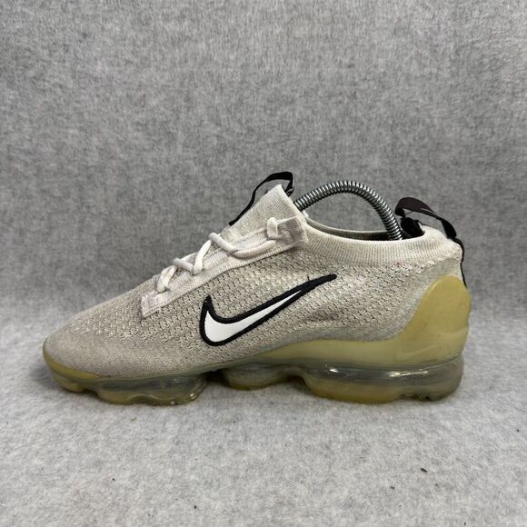 Nike Shoes Womens Size 8 Vapormax 2021 Flyknit Grey Running Sneakers DH4084-100 - Picture 7 of 9
